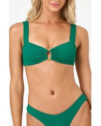 LSPACE - Willow Pucker Textured Bikini Top - Lyst