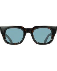 Ferragamo - 49Mm Small Rectangle Sunglasses - Lyst
