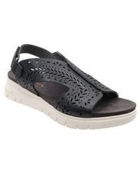 David Tate - Moda Slingback Platform Wedge Sandal - Lyst