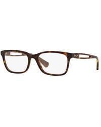 Ralph - 53Mm Square Optical Glasses - Lyst