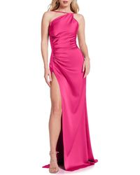 Katie May - Zahra One-Shoulder Gown - Lyst
