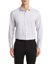Nordstrom - Knox Extra Trim Fit Non-iron Dot Print Dress Shirt - Lyst