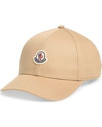Moncler - Logo Patch Adjustable Baseball Cap - Lyst