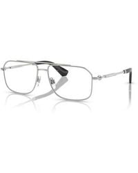 Burberry - 58Mm Rectangle Optical Glasses - Lyst