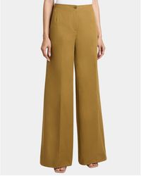 Santorelli - Lily Wide Leg Pants With Slanted Side Pockets - Lyst