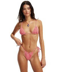 Cotton On - Micro Slider Triangle Bikini Top - Lyst