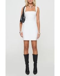 Princess Polly - Bombshell Square Neck Minidress - Lyst
