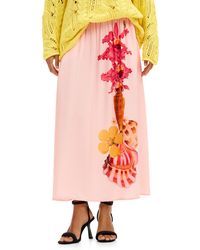 Desigual - Fal Shell Lacroix Floral Print A-line Skirt - Lyst