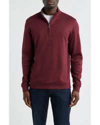 Scott Barber - Pima Cotton Interlock Quarter Zip Pullover - Lyst