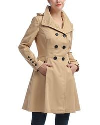 Kimi + Kai - Adele Hooded Trench Coat - Lyst