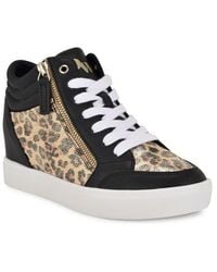 Nine West - Tons Lace-Up Wedge Sneaker - Lyst