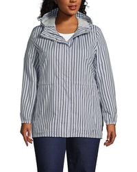 Lands' End - Squall Packable Waterproof Raincoat - Lyst