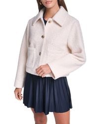 Levi's - Cropped Bouclé Jacket - Lyst