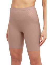 Spanx - Spanxshape Invisible Cotton Blend Shorts - Lyst