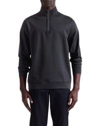 Bugatchi - Quarter Zip Pullover - Lyst