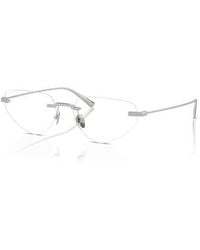 Ferrari - 55Mm Irregular Optical Glasses - Lyst