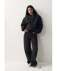 H&M - Quilted Bomber Jacket - Lyst