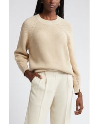 Nordstrom - Organic Cotton & Merino Wool Rib Sweater - Lyst