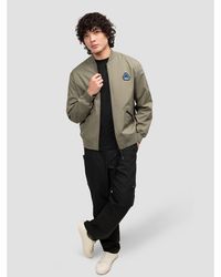 Jacket - Oberon Tech Bomber Jacket - Lyst