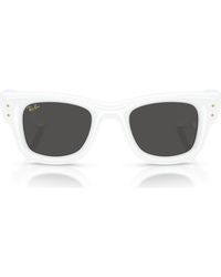 Ray-Ban - Wayfarer Puffer 47Mm Square Sunglasses - Lyst