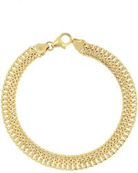 Bony Levy - Ofira 14k Gold Double Link Chain Bracelet - Lyst