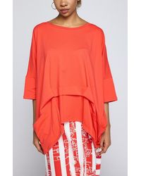 Luukaa - Solene Layered Jersey Tunic - Lyst