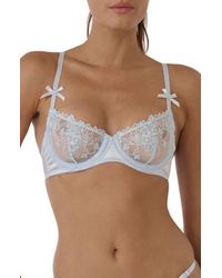 KAT THE LABEL - Mandy Underwire Bra - Lyst