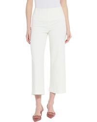 Lyssé - Layton Pull-On High Waist Crop Wide Leg Knit Jeans - Lyst