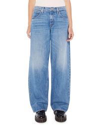 Mother - The Down Low Spinner Sneak Nonstretch baggy Jeans - Lyst