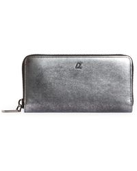 Christian Louboutin - Medium Panettone Cl Monogram Brushed Leather Wallet - Lyst