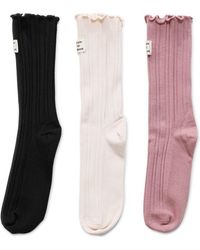 Belle & Bloom - Beloved 3 Pack Socks - Lyst