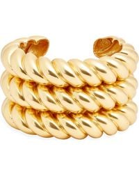 Karine Sultan - Twisted Rope Statement Cuff Bracelet - Lyst