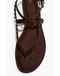 H&M - Bead-Detail Strappy Sandals - Lyst