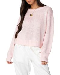 Edikted - Oversize Crewneck Sweater - Lyst