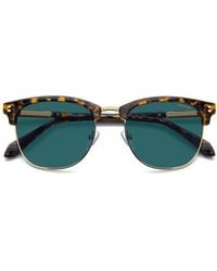 Polaroid - 53Mm Polarized Rectangular Sunglasses - Lyst