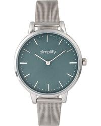 Simplify - The 5800 Mesh Bracelet Watch - Lyst