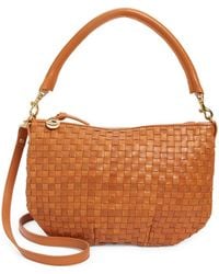 Clare V. - Petit Moyen Woven Messenger Bag - Lyst