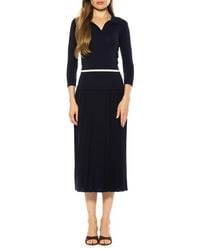 Alexia Admor - Sable Knit Midi Dress - Lyst