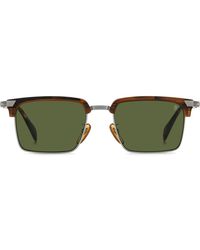 David Beckham - Db 1227/G/S/Us 54Mm Rectangular Sunglasses - Lyst