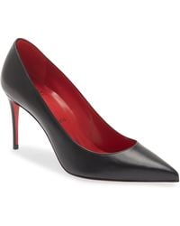 Christian Louboutin - Kate Pointed Toe Patent Leather Pump - Lyst