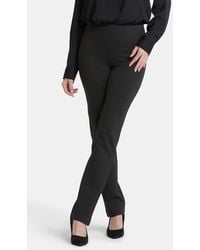 NYDJ - Sculpt-Her Pull-On High Waist Straight Leg Pants - Lyst