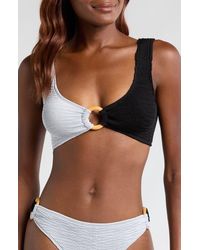 Cleonie - Oceania Colorblock Bikini Top - Lyst