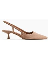 H&M - Kitten-Heeled Slingbacks - Lyst