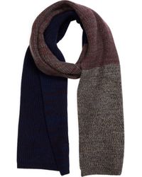 Waste Yarn Project - Mimi Colorblock One Of A Kind Cashmere Scarf - Lyst