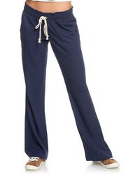 Roxy - Oceanside Drawstring Pants - Lyst