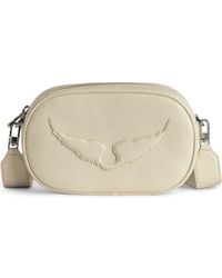 Zadig & Voltaire - Rock With You Grained Leather Crossbody Bag - Lyst