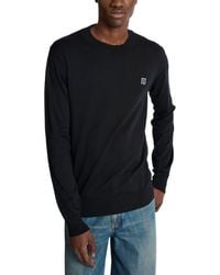 Balmain - Fine Silk And Cotton Jumper - Lyst