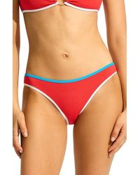 Seafolly - Hipster Bikini Bottoms - Lyst