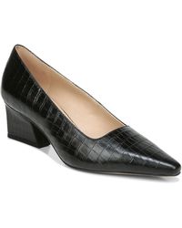 franco sarto studio pointed toe leather loafer