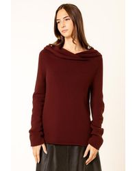 Celtic & Co. - Collared Slouch Sweater - Lyst